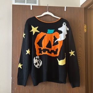 SHEIN Curve Size 1Xl Halloween Sweater
